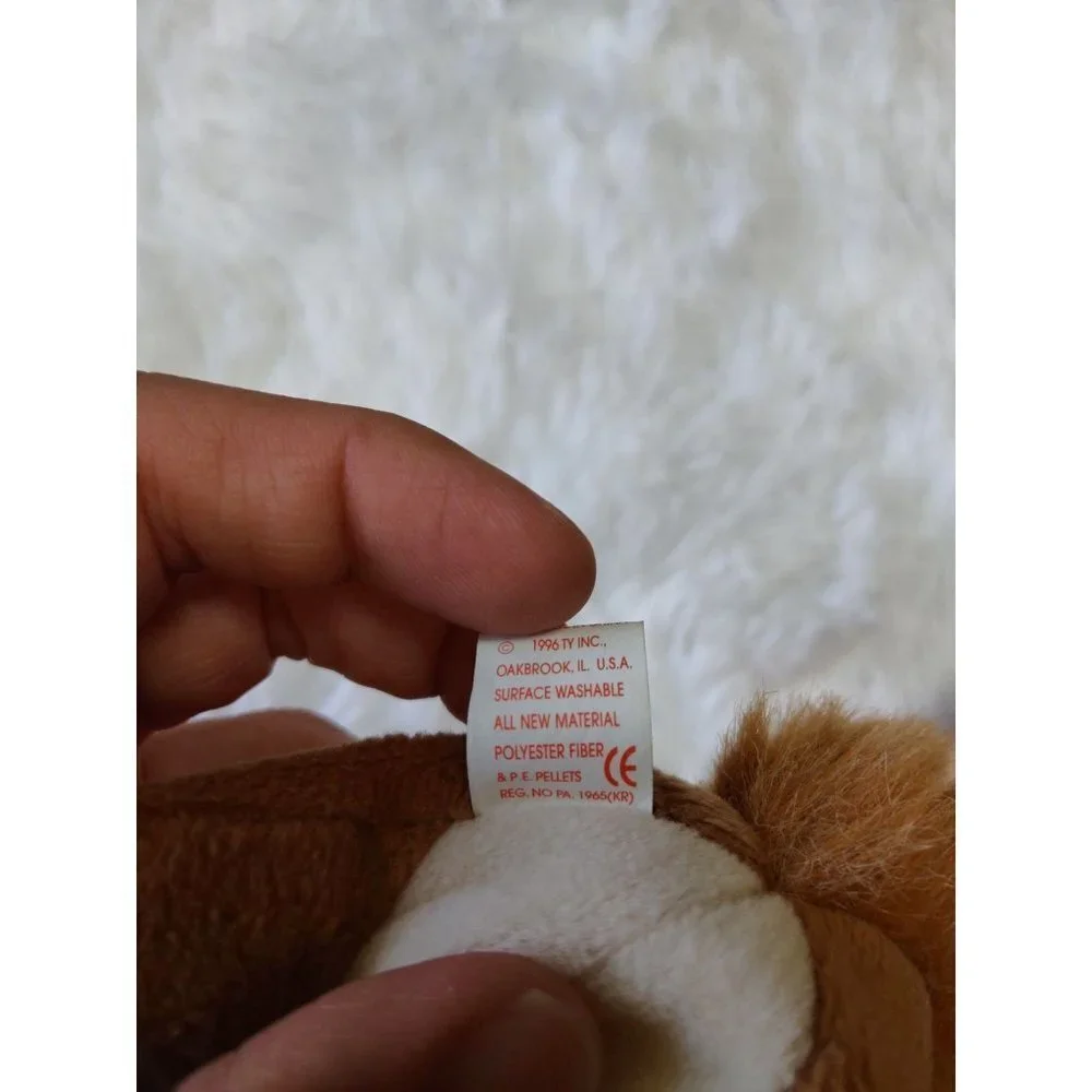 Ty NUTS Beanie Baby-RARE with Errors